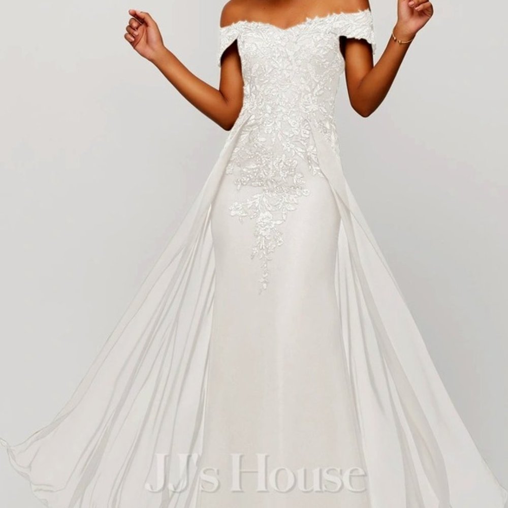 **NWT** Never Worn Wedding Prom Special Occasion Formal Ivory Dress Custom Size